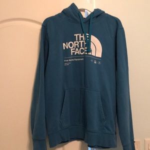 Blue North Face Hoodie